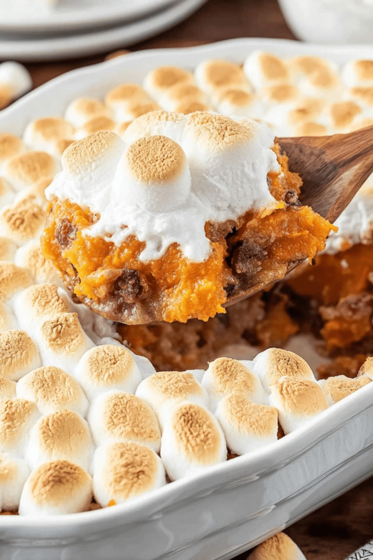 Sweet Potato Casserole with Marshmallows