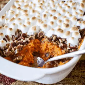 Sweet Potato Casserole with Pecan Topping (3)