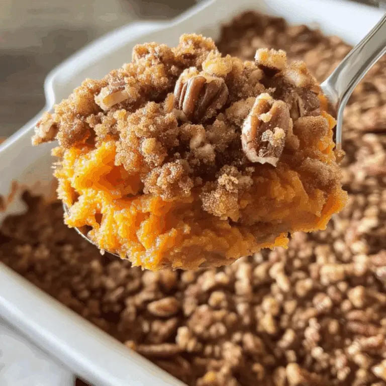 Sweet Potato Casserole with Pecans (4)