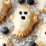Vegan Blueberry Ghost Hand Pies