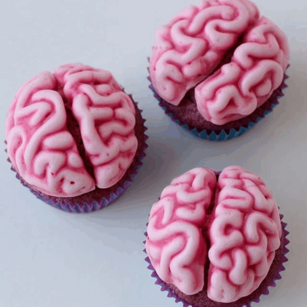 Zombie Brain Cupcakes (3)