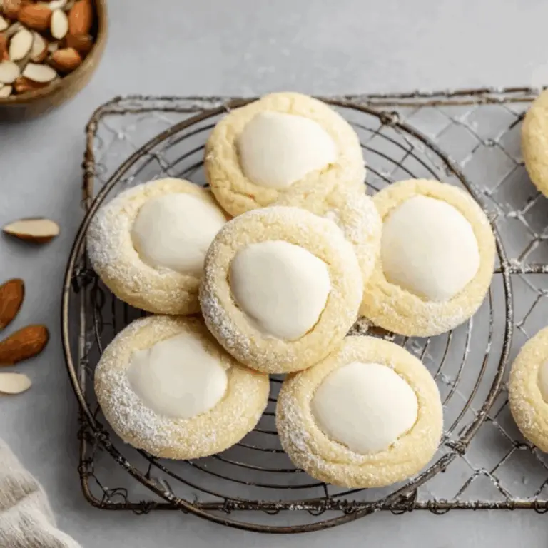 Almond Meltaway Cookies