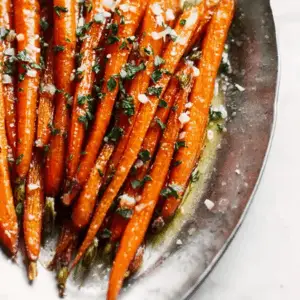Brown Butter Honey Glazed Carrots