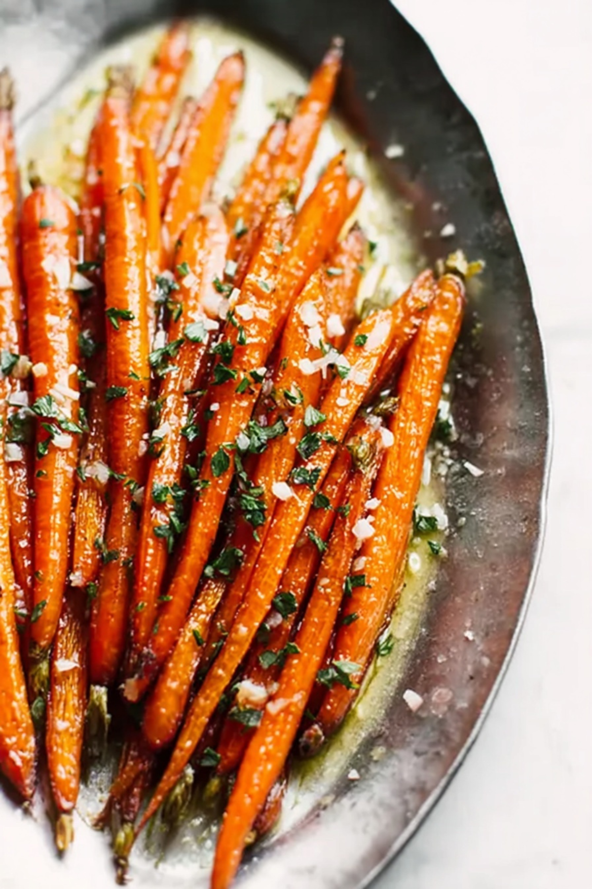 Brown Butter Honey Glazed Carrots