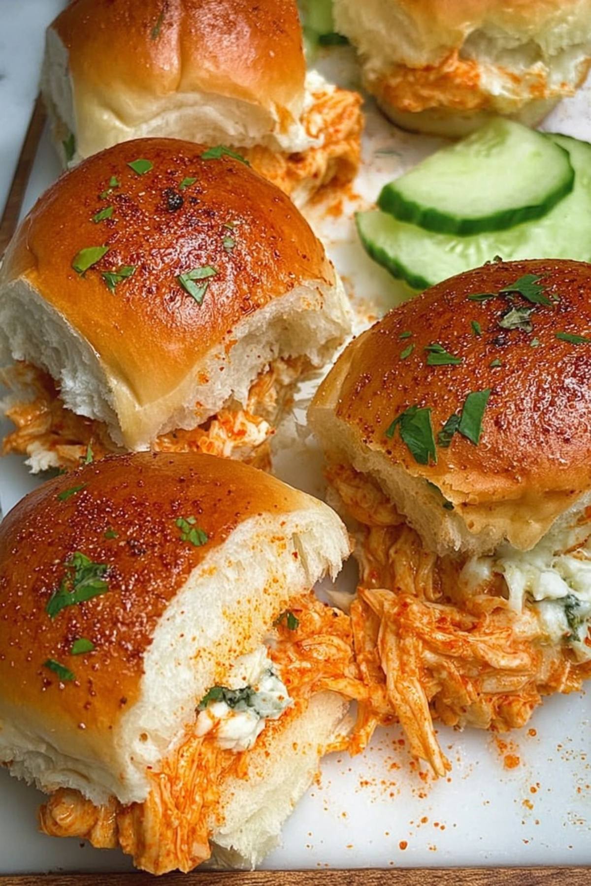 Buffalo Chicken Sliders