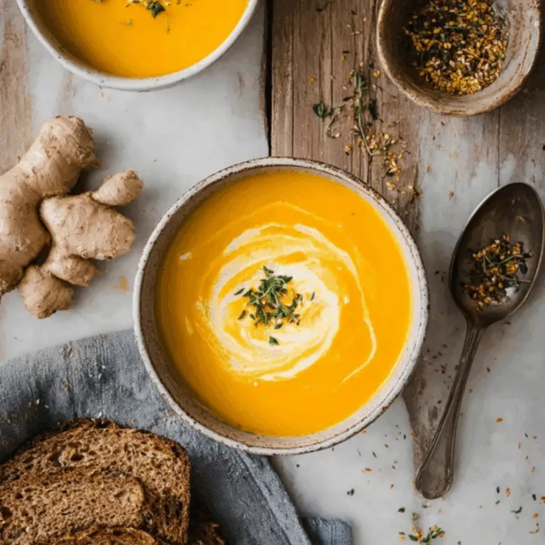 Carrot Ginger Soup