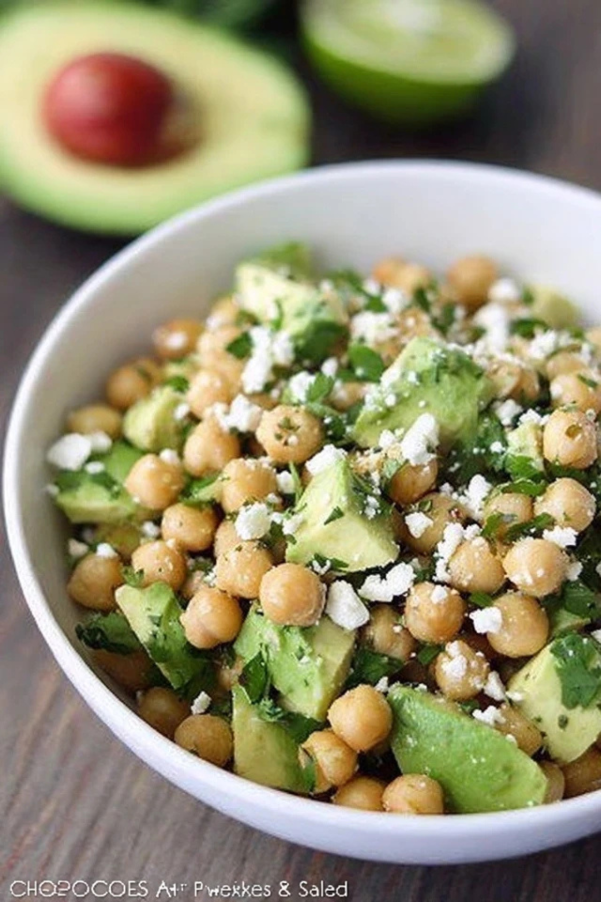 Chickpea, Avocado, & Feta Salad