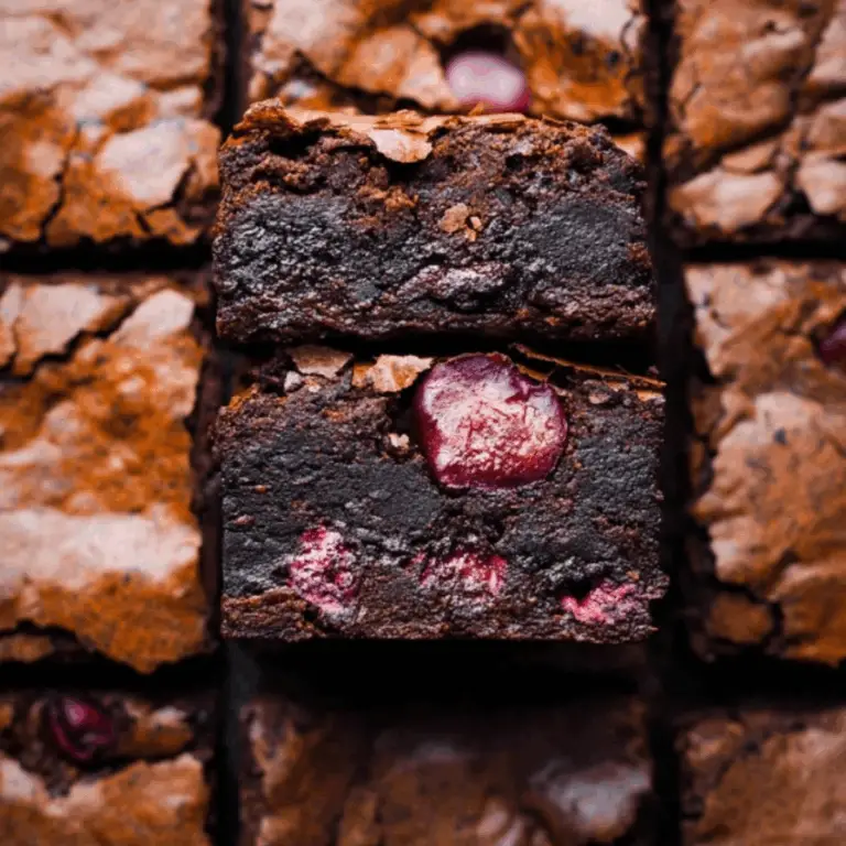 Chocolate Cherry Brownies