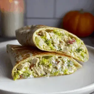 Chopped Chicken Caesar Salad Wrap (1)