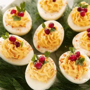 Christmas Deviled Eggs