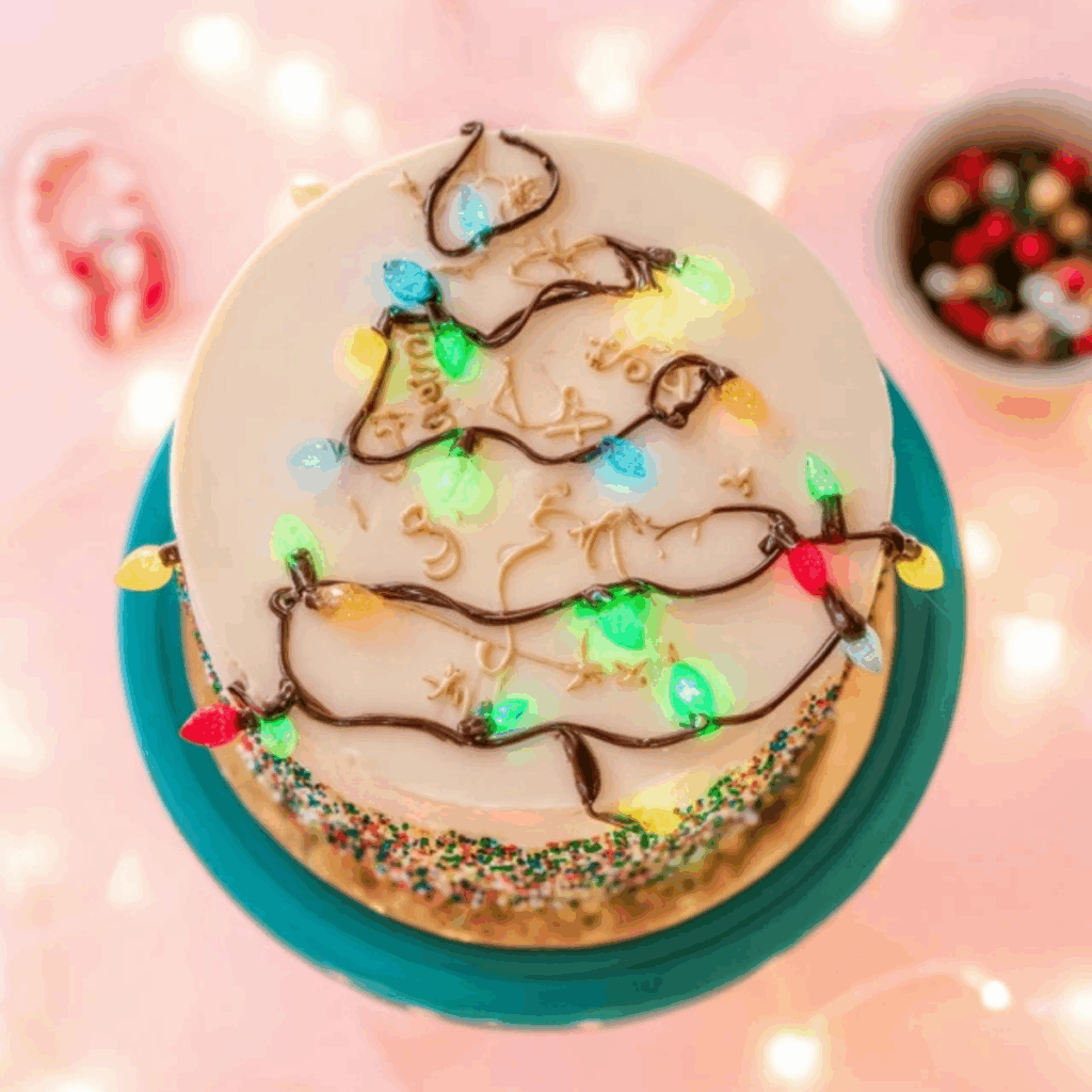 Christmas Light Cake