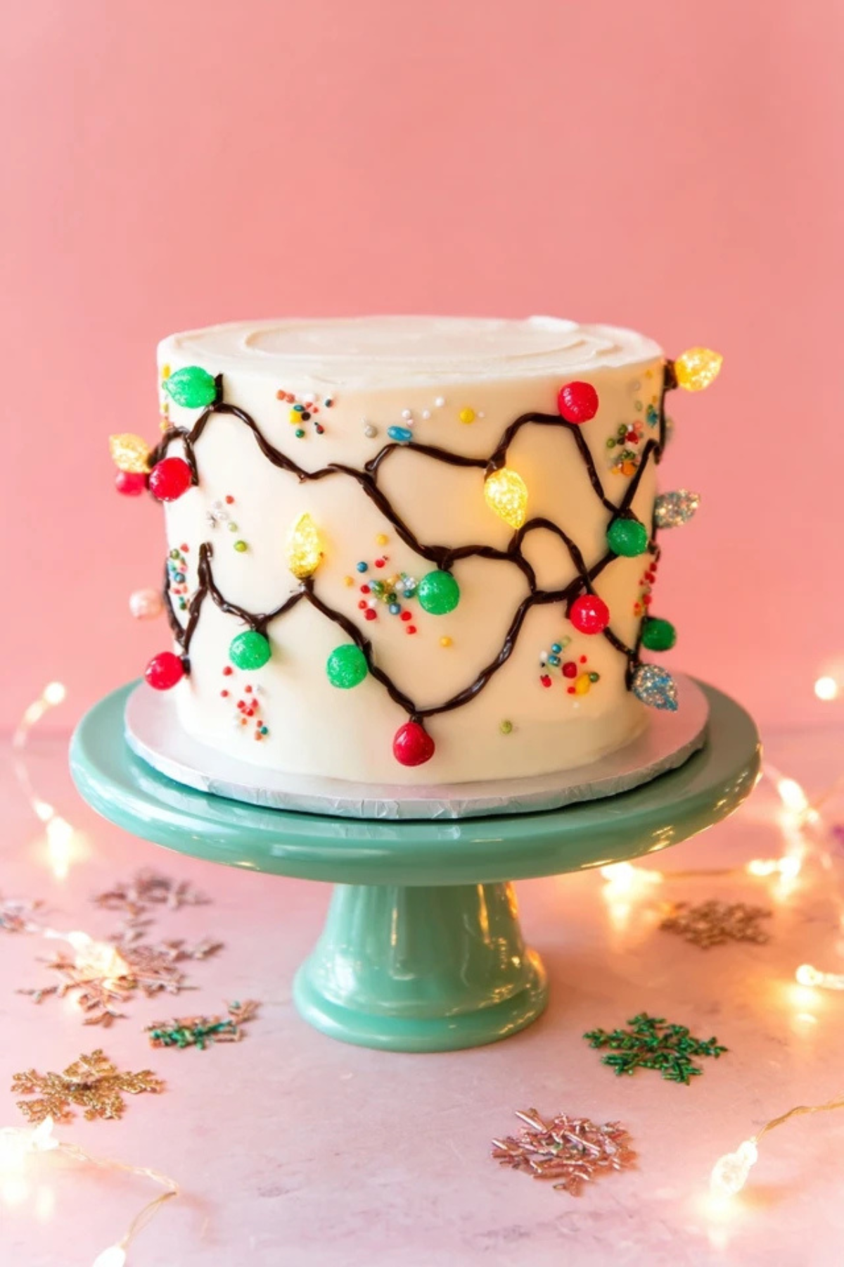 Christmas Light Cake