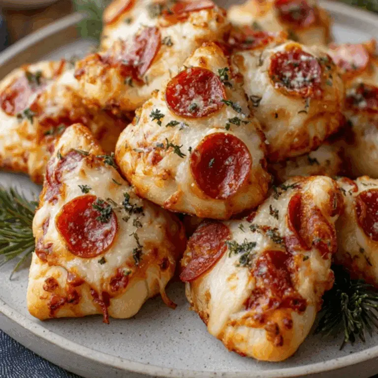 Christmas Pizza Bites
