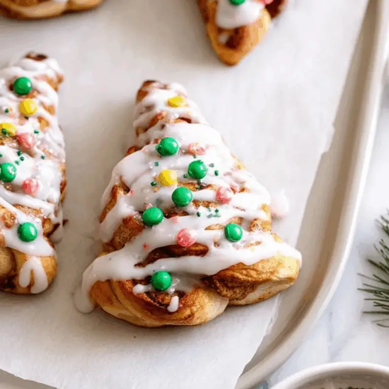 Christmas Tree Cinnamon Rolls
