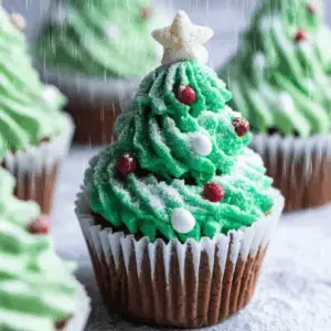 Christmas Tree Cupcakes (1)