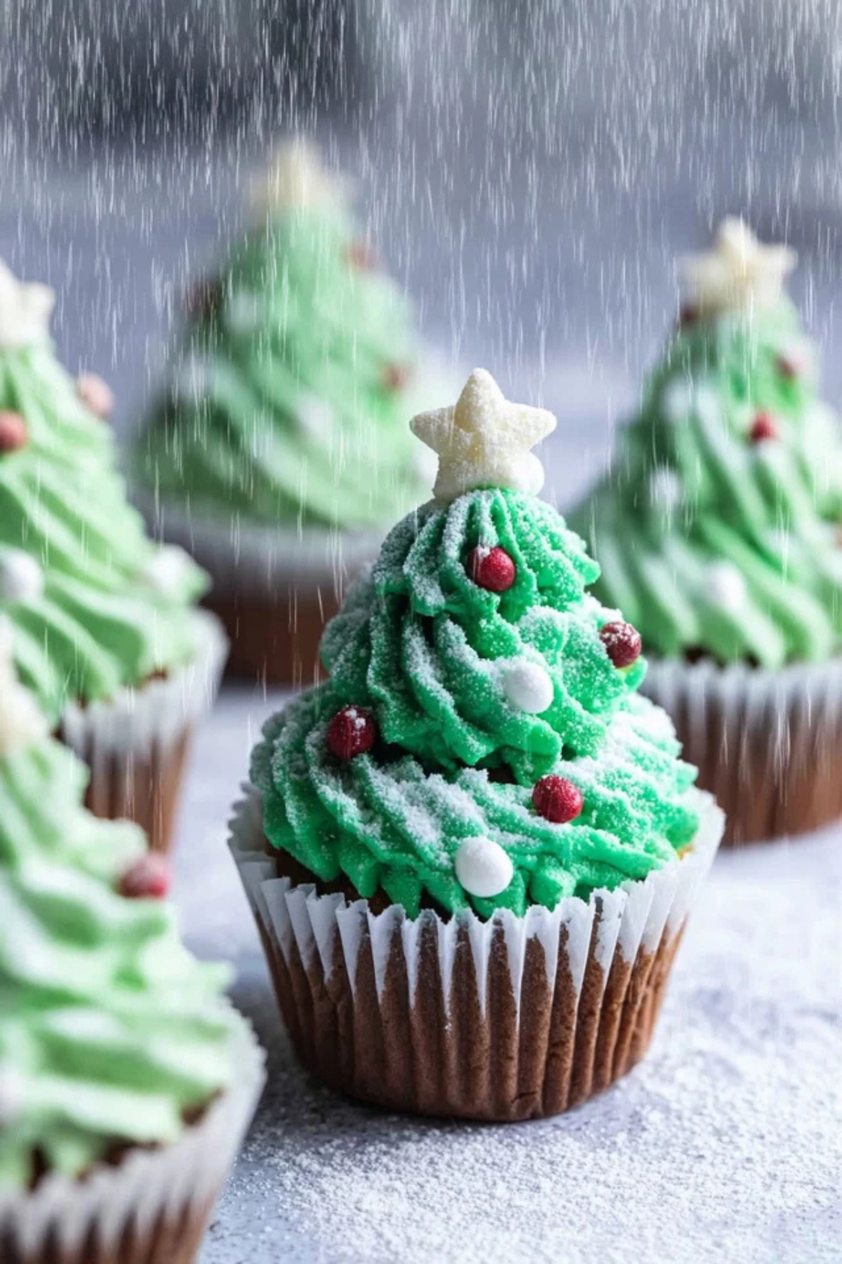 Christmas Tree Cupcakes (1)