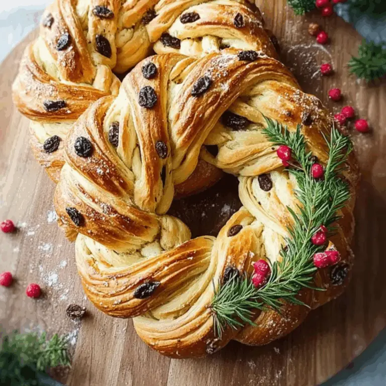 Christmas Wreath Bread Recipe: A Festive Delight for the Holidays