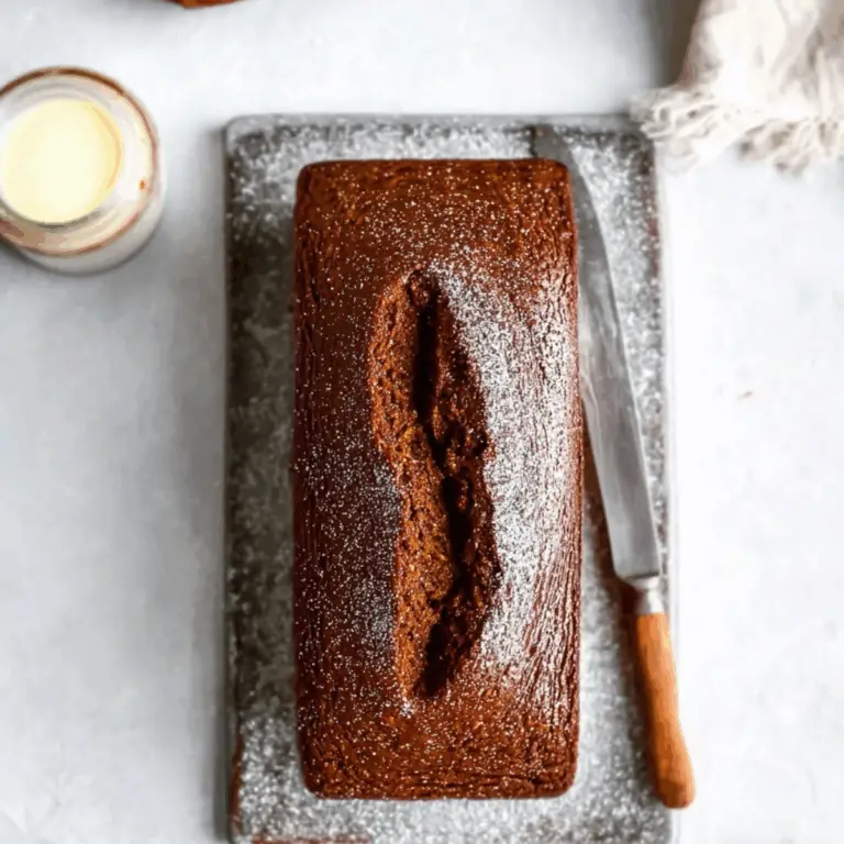 Classic Gingerbread Loaf
