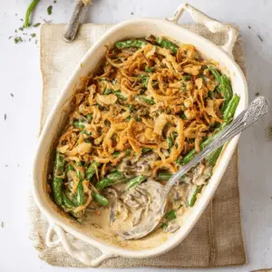 Fresh Green Bean Casserole (1)