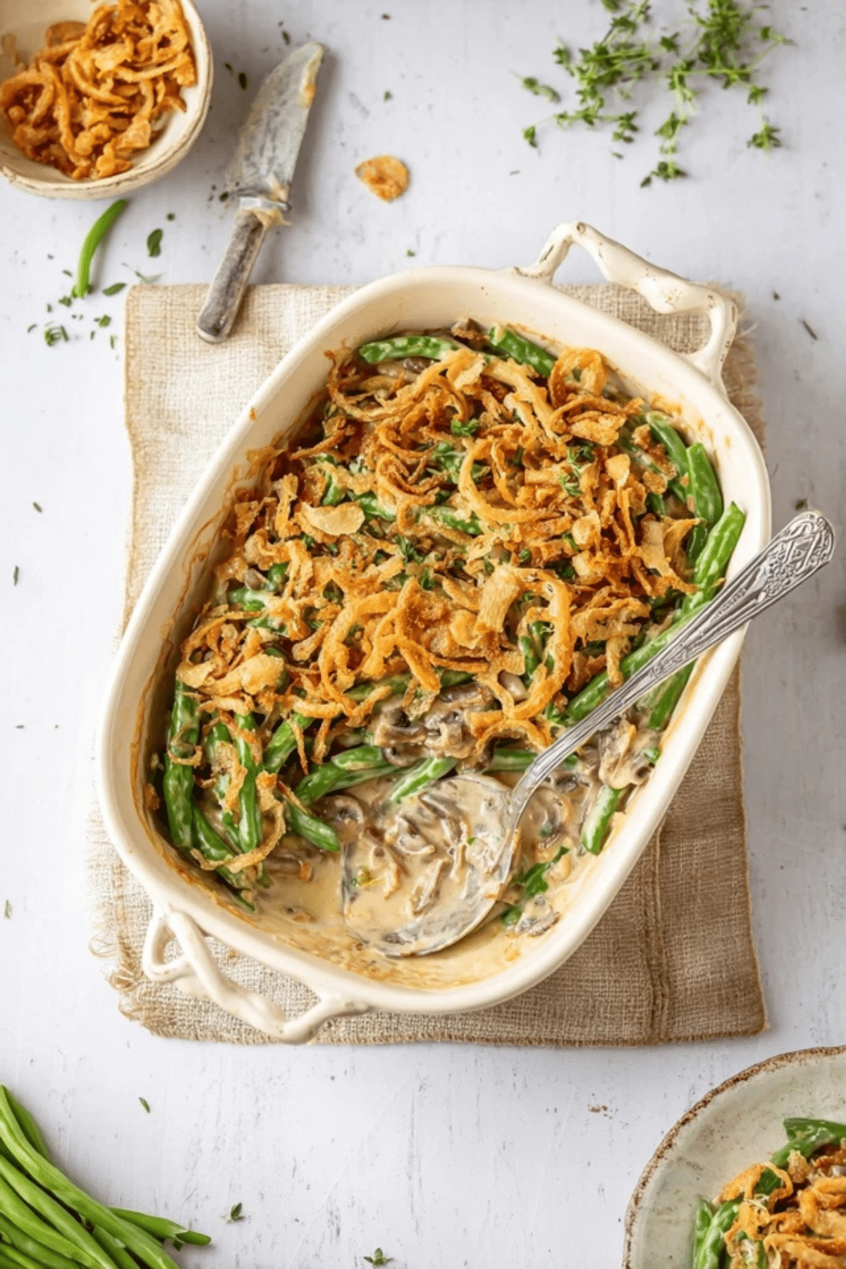 Fresh Green Bean Casserole (1)