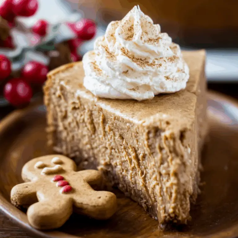 Gingerbread Cheesecake
