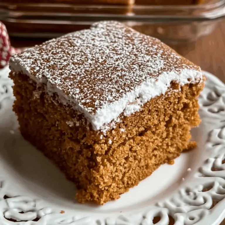 Gingerbread Crazy Cake