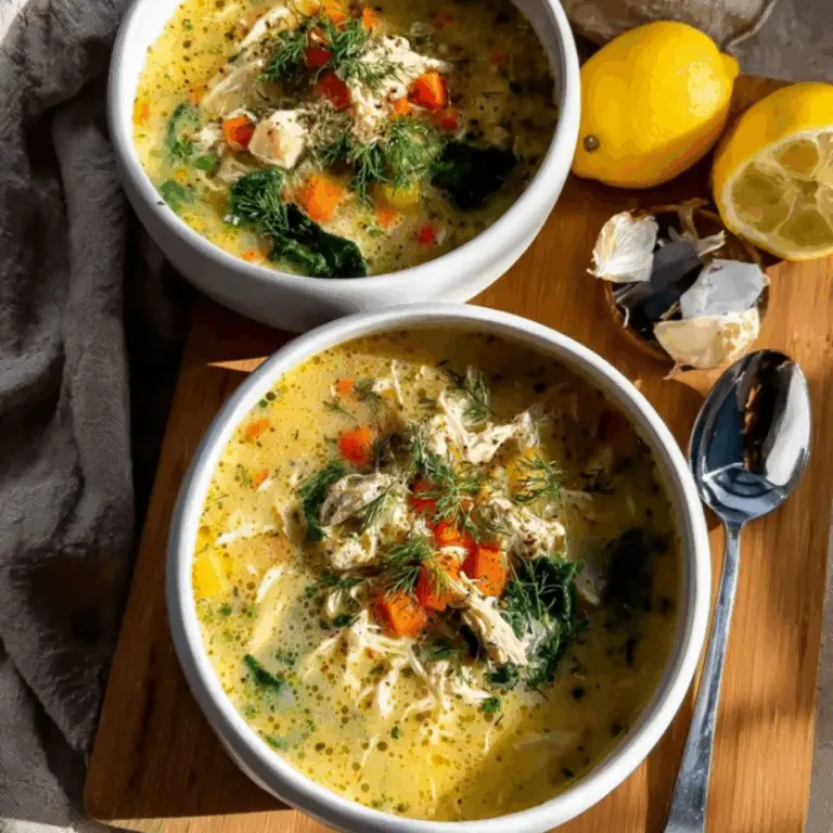 Greek Lemon Chicken Soup (1)