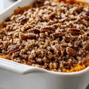 Healthy Sweet Potato Casserole with Pecan Streusel (4)
