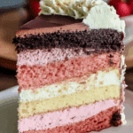 Indulge in Decadent Neapolitan Cake