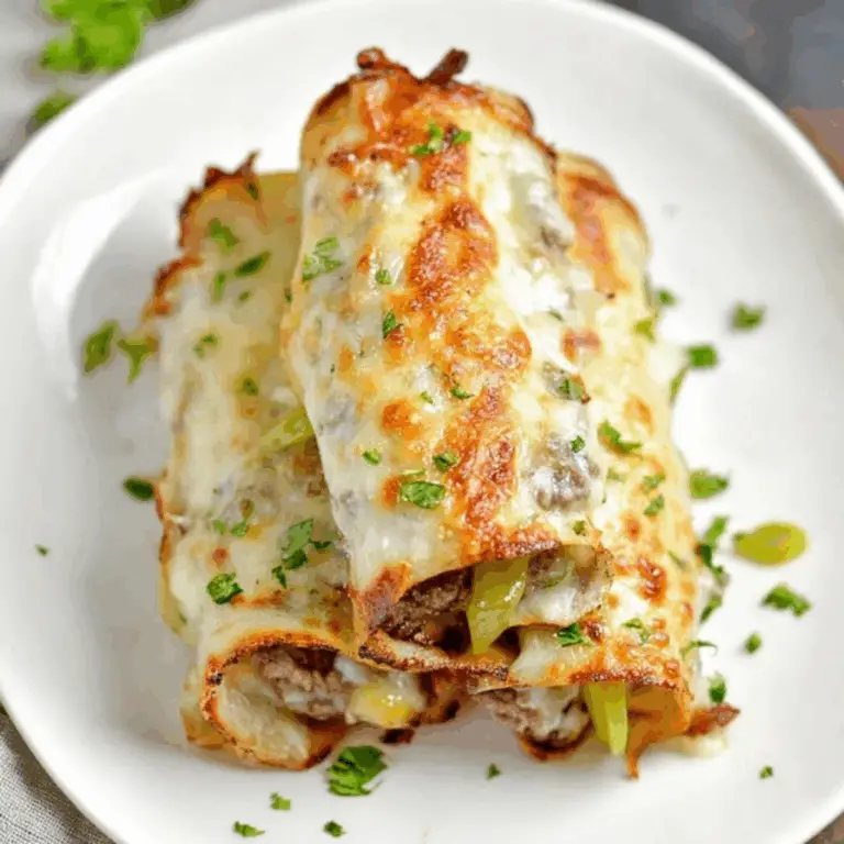 Keto Philly Cheesesteak Roll Ups