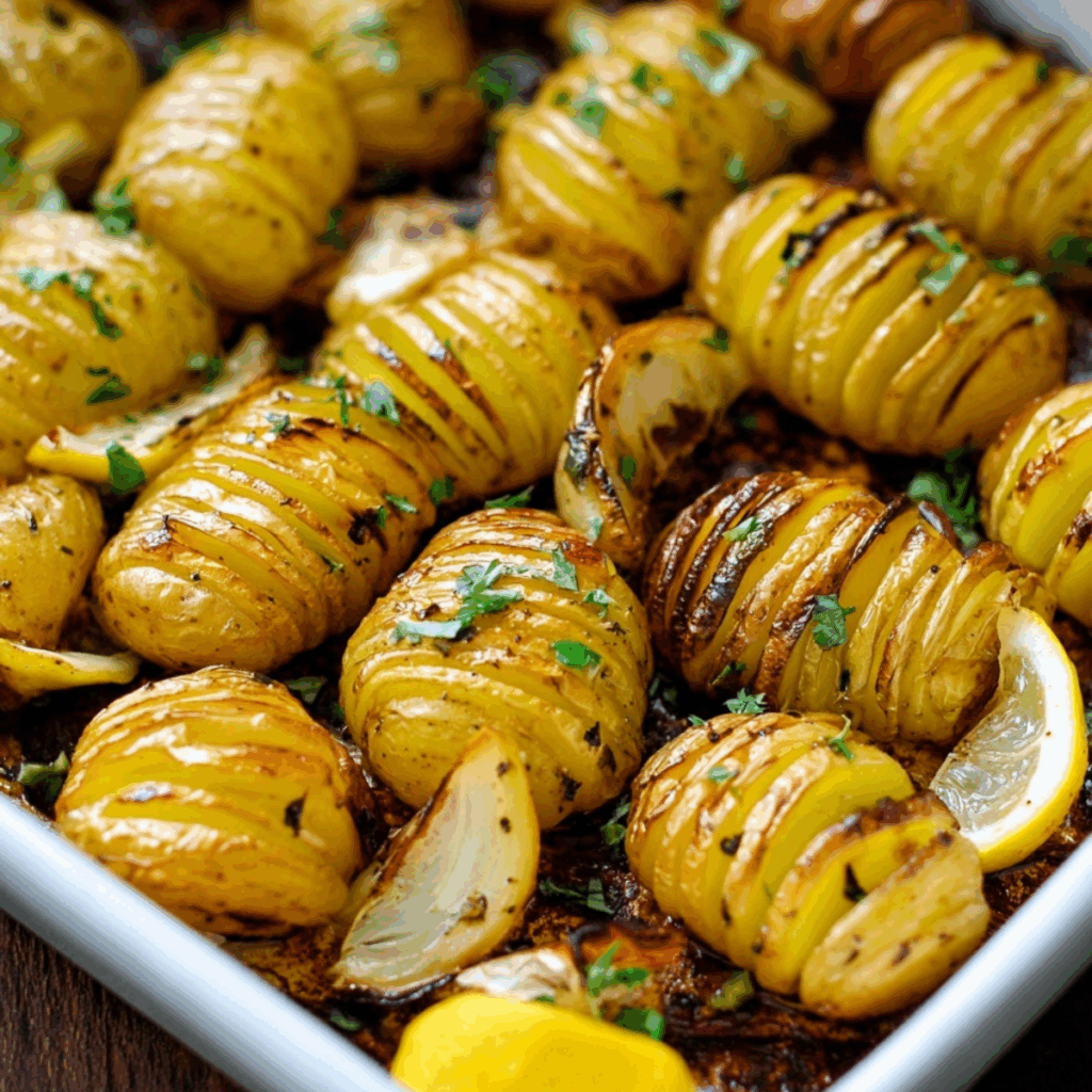 Lemon Herb Roasted Potatoes