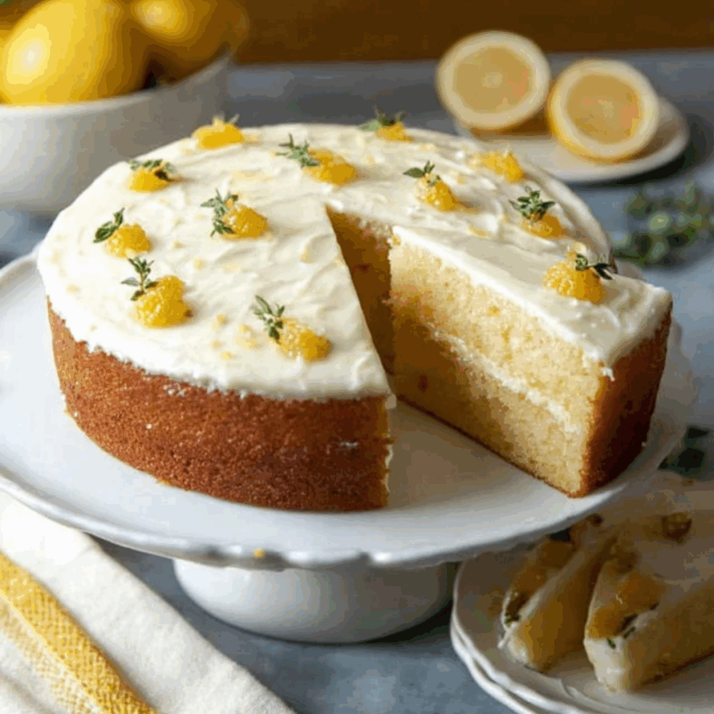 Lemon Thyme Cake