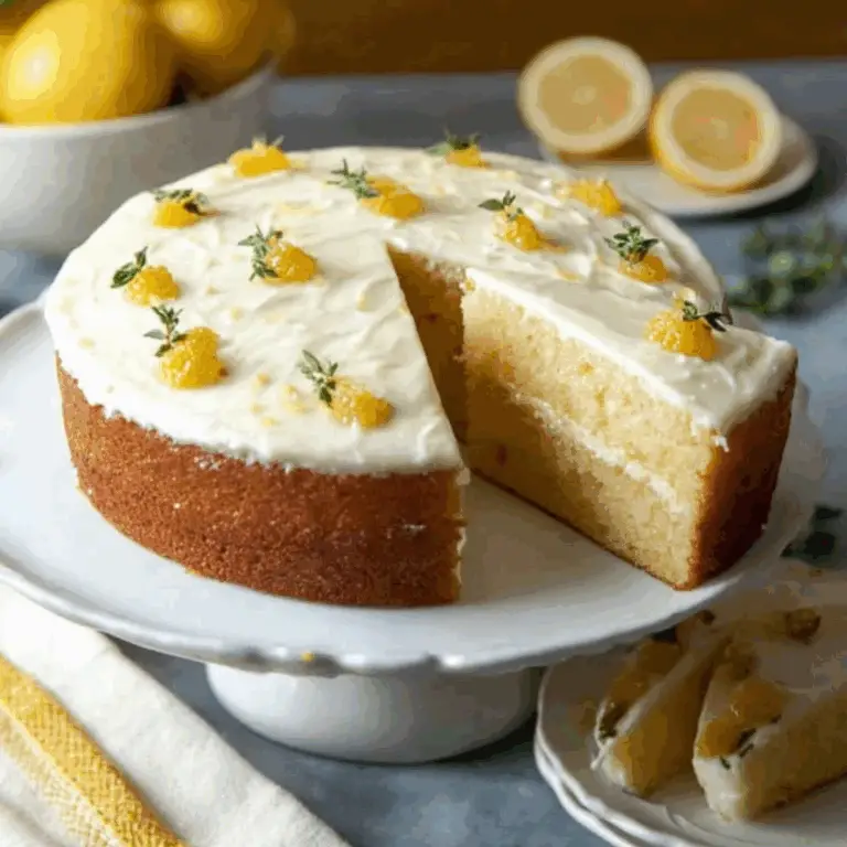 Lemon Thyme Cake