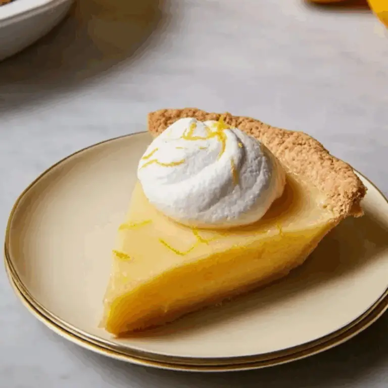 Meyer Lemon Pie