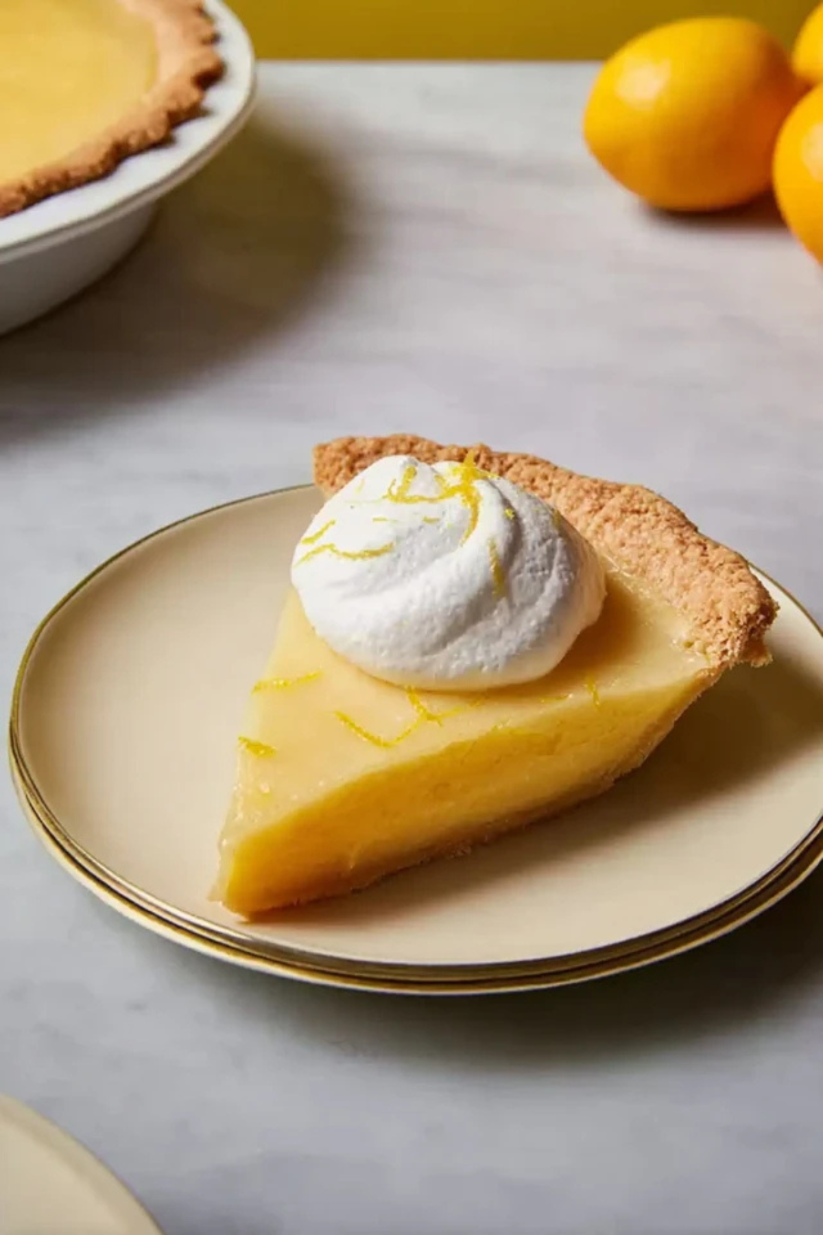 Meyer Lemon Pie