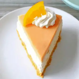 No-Bake Orange Creamsicle Cheesecake