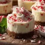 No-Bake Peppermint Cheesecake Bites