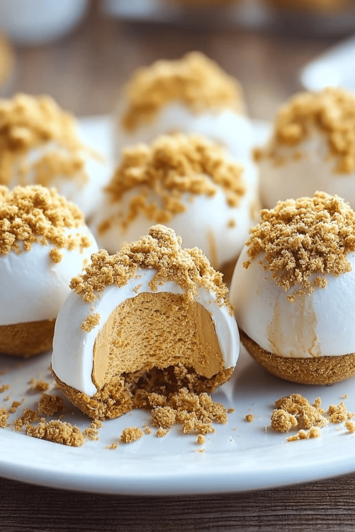 No Bake Pumpkin Cheesecake Balls (4)