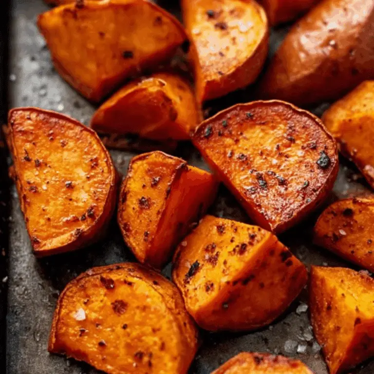 Perfectly Roasted Sweet Potatoes