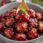 Quick Cranberry Meatballs