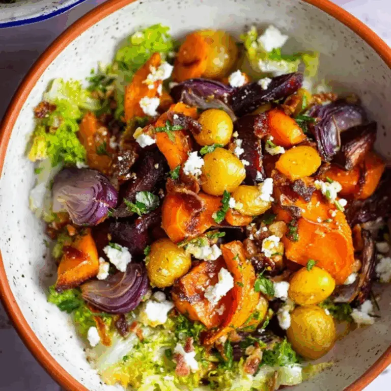 Roasted Vegetable Winter Salad