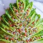 Romaine Lettuce Salad Christmas Tree