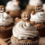 Soft Gingerbread Cupcakes