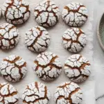 Soft and Spiced Gingerbread Crinkle Cookies (1)