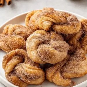 Vegan Cinnamon Sugar Knots