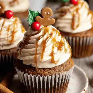 Vegan Gingerbread Cupcakes