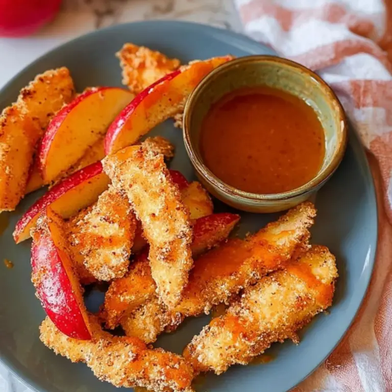 Air Fryer Apple Fries