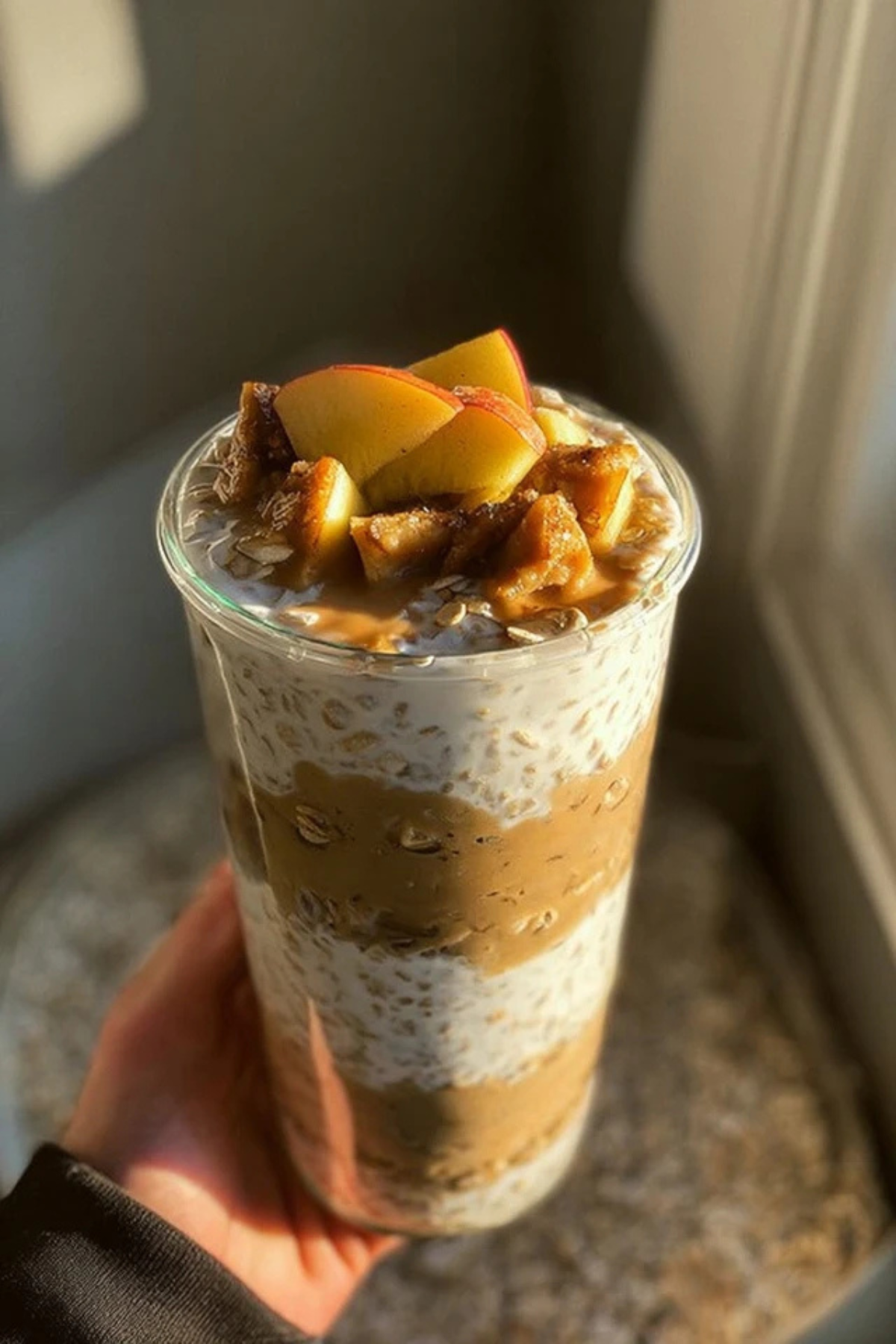 Apple Pie Overnight Oats (1)