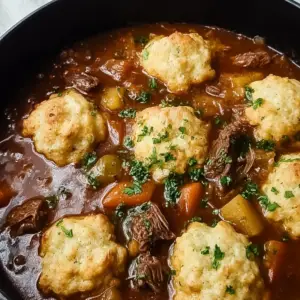 Beef Stew and Dumplings (1)