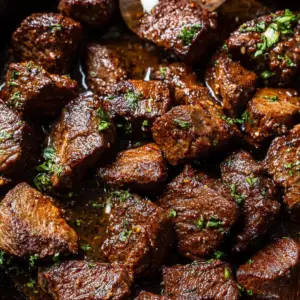 Cajun Garlic Butter Steak Bites